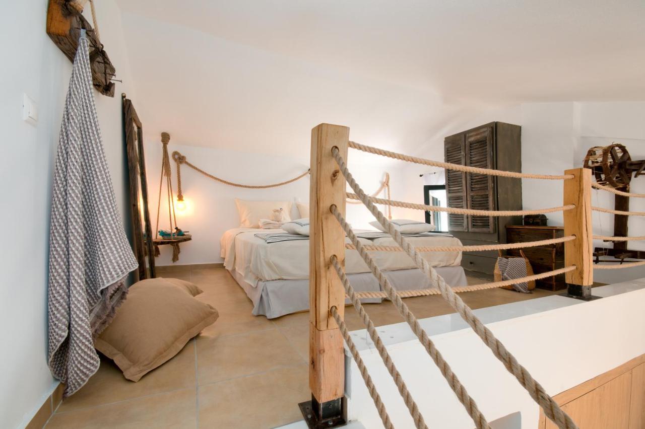 Seathon Seafront Beach Villa In Kalamitsi Екстер'єр фото